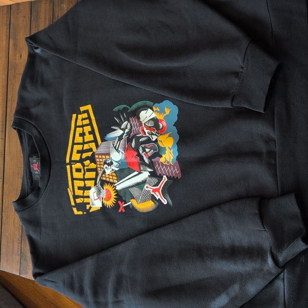 Jordan sport DNA hybrid fleece crew - Picture 2 of 7